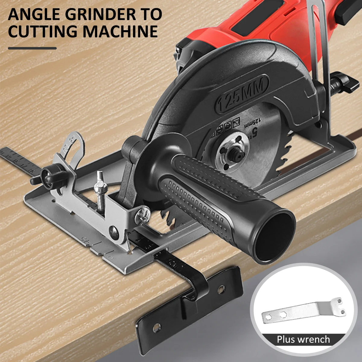 Angle Grinder Holder Converter To Cutter Cutting Machine Refit Electric Chain Saw Circular Saw Bracket Base Woodworking Tool
Angle Grinder Holder Converter To Cutter Cutting Machine Refit Electric Chain Saw Circular Saw Bracket Base Woodworking Tool