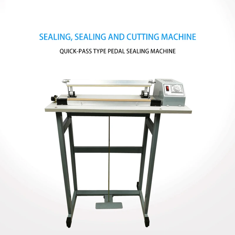 SF-600 Electric Plastic Bag Aluminum Foil Bag Sealer Packaging Machine Foot Pedal Press Film Sealing Cutting Food Sealer 220V
SF-600 Electric Plastic Bag Aluminum Foil Bag Sealer Packaging Machine Foot Pedal Press Film Sealing Cutting Food Sealer 220V