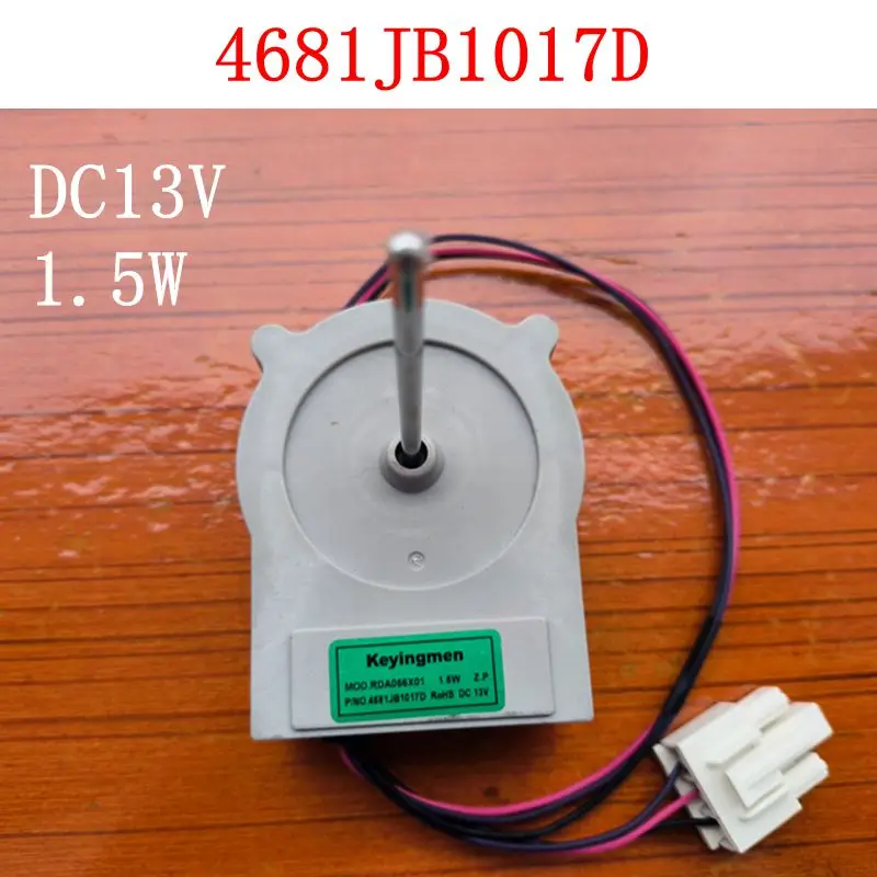 Новая Оригинальная хорошо работающая для двигателя вентилятора холодильника Haier 4681JB101 7D, запчасти для двигателя охлаждающего вентилятора
Новая Оригинальная хорошо работающая для двигателя вентилятора холодильника Haier 4681JB101 7D, запчасти для двигателя охлаждающего вентилятора