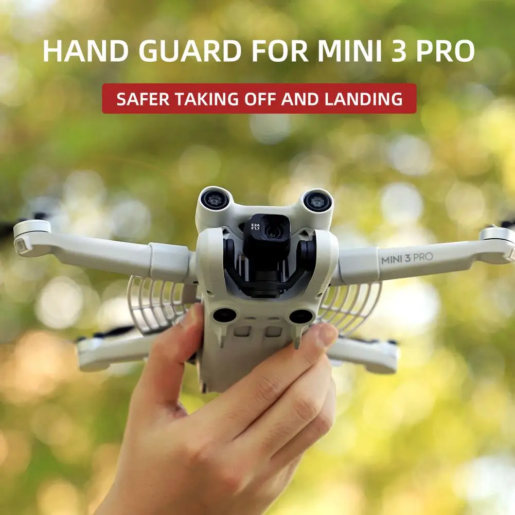 2022 New Hand Guard Hand-held Take-off Landing Safety Guard Lightweight Compatible Uav Accessories For DJI Mini 3 Pro 
2022 New Hand Guard Hand-held Take-off Landing Safety Guard Lightweight Compatible Uav Accessories For DJI Mini 3 Pro