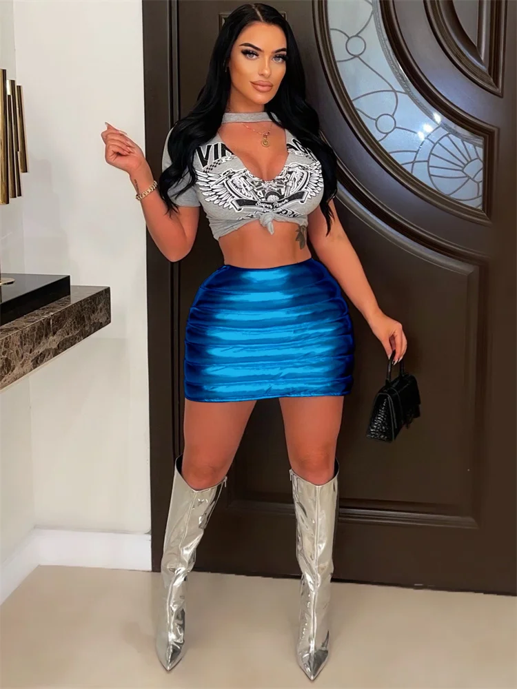 WESAYNB Sexy y2k Clothes Skirt For Women Green Pink Black Mini Skirts Fashion Club Streetwear High Waist Short Skirts Women 2022
WESAYNB Sexy y2k Clothes Skirt For Women Green Pink Black Mini Skirts Fashion Club Streetwear High Waist Short Skirts Women 2022