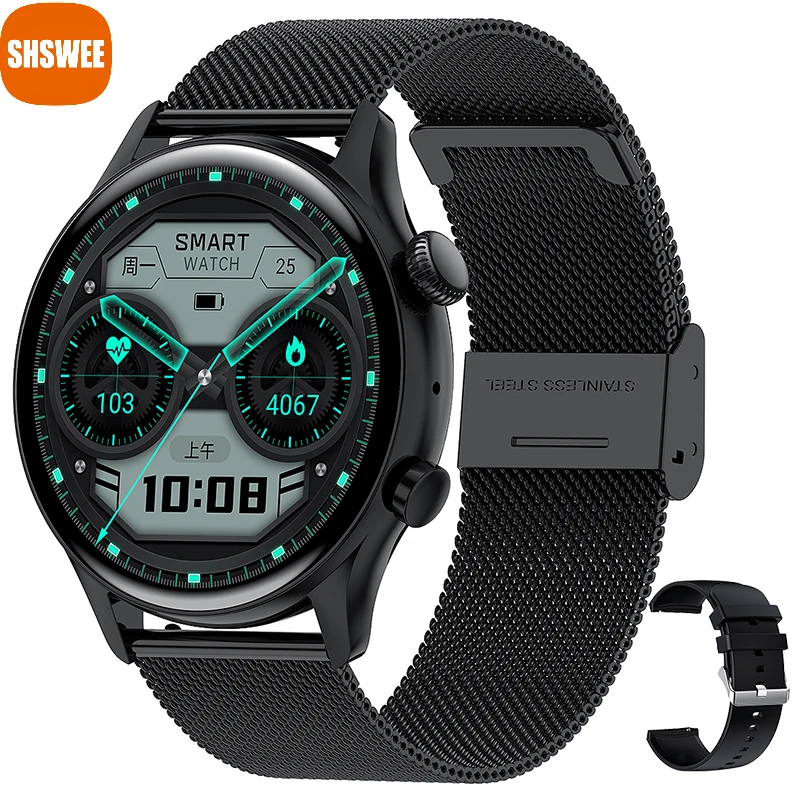 Smart Watches 390*390 Screen Always Display The Time Bluetooth Call NFC IP68 Waterproof Smartwatch For Xiaomi Huawei
Smart Watches 390*390 Screen Always Display The Time Bluetooth Call NFC IP68 Waterproof Smartwatch For Xiaomi Huawei