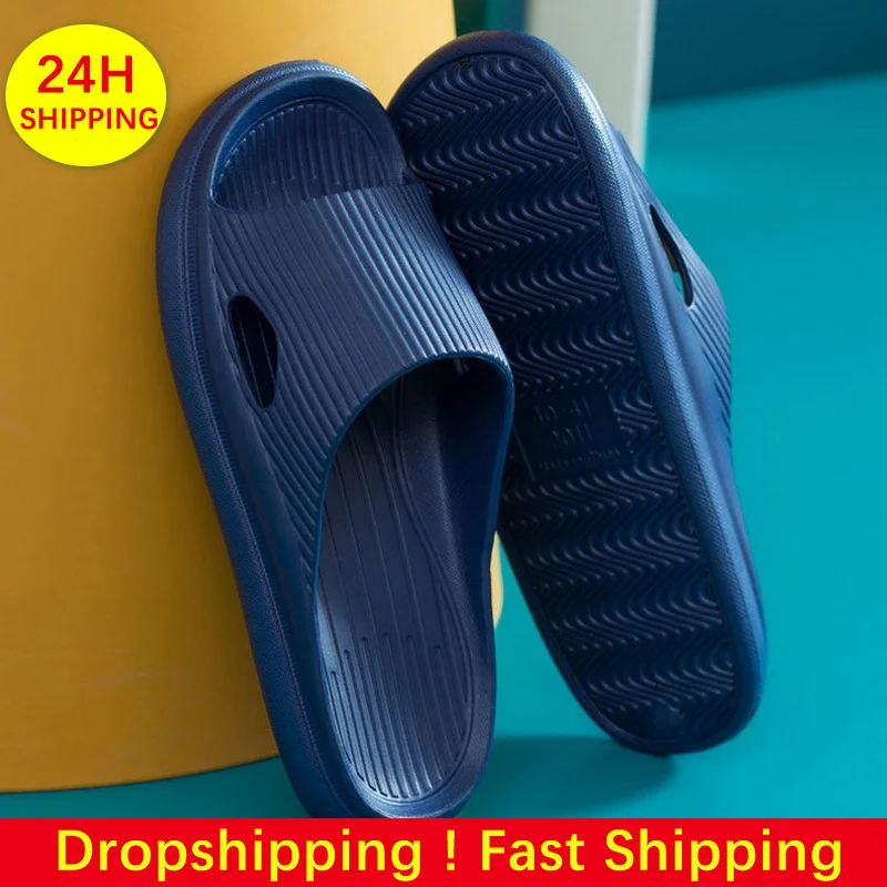 Summer Home Bathroom Slippers Men Flip flops Unisex Pillow Slides Women Beach Sandals Anti Slip Soft EVA Casual Indoor Men Shoes
Summer Home Bathroom Slippers Men Flip flops Unisex Pillow Slides Women Beach Sandals Anti Slip Soft EVA Casual Indoor Men Shoes