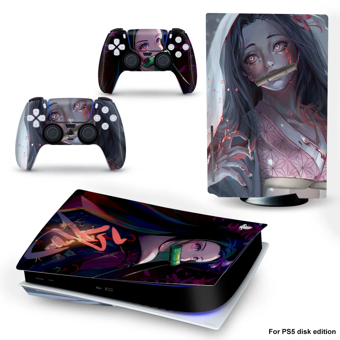 Beauty Style PS5 Disc Edition Skin Sticker for Playstation 5 Console & 2 Controllers Decal Vinyl Protective Skins Style
Beauty Style PS5 Disc Edition Skin Sticker for Playstation 5 Console & 2 Controllers Decal Vinyl Protective Skins Style