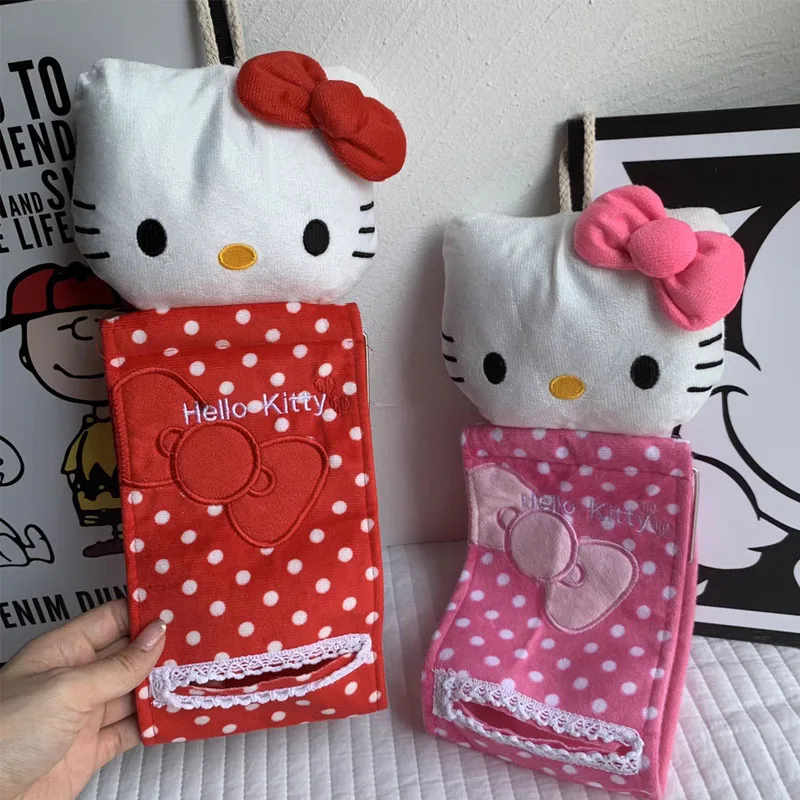 Sanrio Hello Kitty Plush Toys Kawaii Paper Bag Tissue Cover Cartoon Decoration Periphery Birthday Gifts for Girls and Children
Sanrio Hello Kitty Plush Toys Kawaii Paper Bag Tissue Cover Cartoon Decoration Periphery Birthday Gifts for Girls and Children