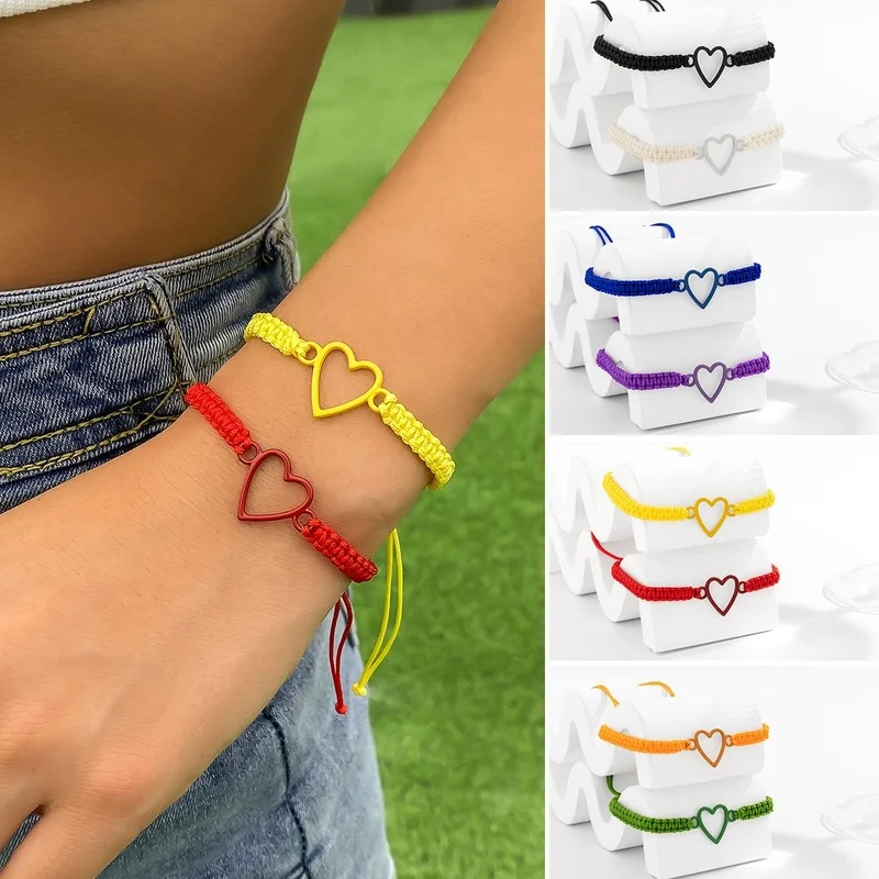 2022 Minimalist Rope Bracelet Colorful Love Bracelets Female Survival Hand Accessories Friendship Braslet Gift for Love
2022 Minimalist Rope Bracelet Colorful Love Bracelets Female Survival Hand Accessories Friendship Braslet Gift for Love