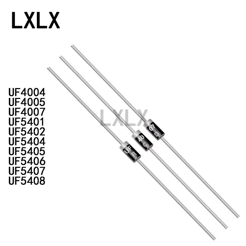 50PCS UF4004 UF4005 UF4007 UF5401 UF5402 UF5404 UF5405 UF5406 UF5407 UF5408 Direct Plug Super Fast Recovery Diode
50PCS UF4004 UF4005 UF4007 UF5401 UF5402 UF5404 UF5405 UF5406 UF5407 UF5408 Direct Plug Super Fast Recovery Diode