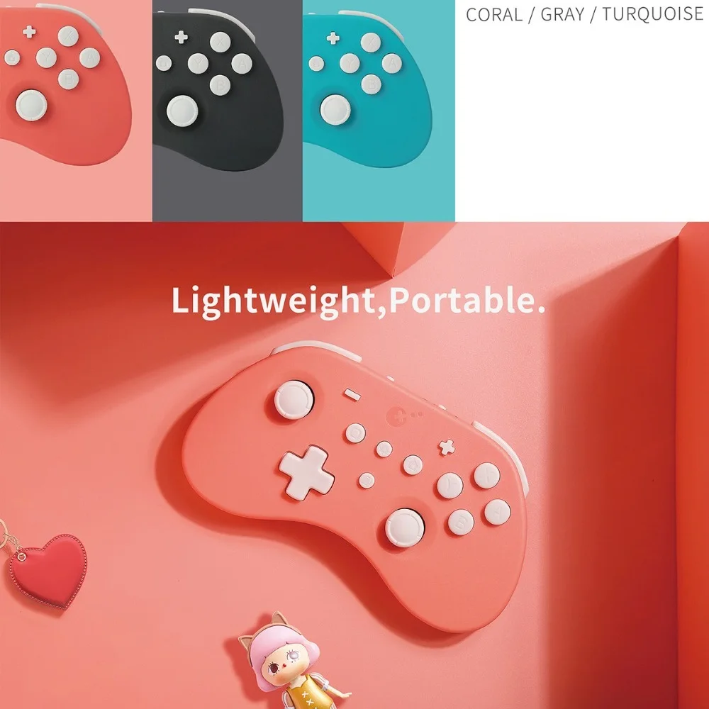 Gulikit Elves PRO NS19 Game Controller Dual Vibration Motor Wireless Bluetooth Gamepad For Switch Win PC Android Phone Joystick
Gulikit Elves PRO NS19 Game Controller Dual Vibration Motor Wireless Bluetooth Gamepad For Switch Win PC Android Phone Joystick