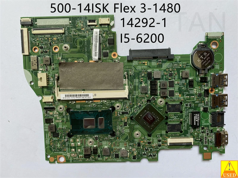 Б/у материнская плата для ноутбука 14292-1 для Lenovo 500-14 с фотопроцессором, полностью протестирована, отлично работает 
Б/у материнская плата для ноутбука 14292-1 для Lenovo 500-14 с фотопроцессором, полностью протестирована, отлично работает