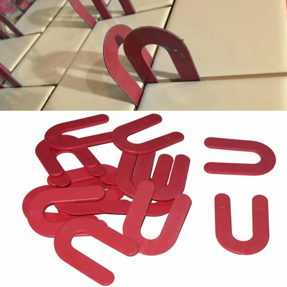 100pcs U-shaped Horseshoe Shims 1/8" Tile Spacers PP Level Wedges Positioning Clips For Aligning Marble Granite Porcelain Tile
100pcs U-shaped Horseshoe Shims 1/8" Tile Spacers PP Level Wedges Positioning Clips For Aligning Marble Granite Porcelain Tile