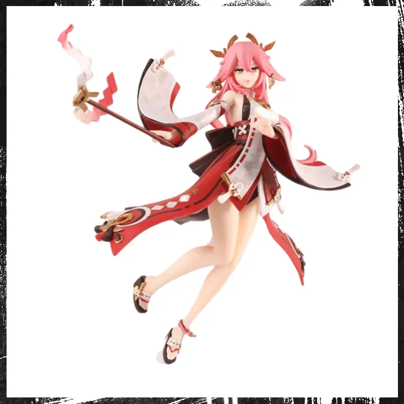 Фигурка аниме Genshin Impact, 25 см, экшн-фигурка Yae Miko, привлекательные игрушки, модель, украшение для комнаты, статуя, кукла, подарок на день рождения и Рождество
Фигурка аниме Genshin Impact, 25 см, экшн-фигурка Yae Miko, привлекательные игрушки, модель, украшение для комнаты, статуя, кукла, подарок на день рождения и Рождество