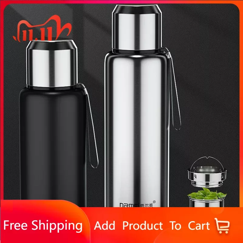 Stainless Steel Small Pots Tea Vacuum Flask Coffee Bottle Titanium Hot Water Thermos Tea Brewing Flask Garrafa Termica Kettle
Stainless Steel Small Pots Tea Vacuum Flask Coffee Bottle Titanium Hot Water Thermos Tea Brewing Flask Garrafa Termica Kettle