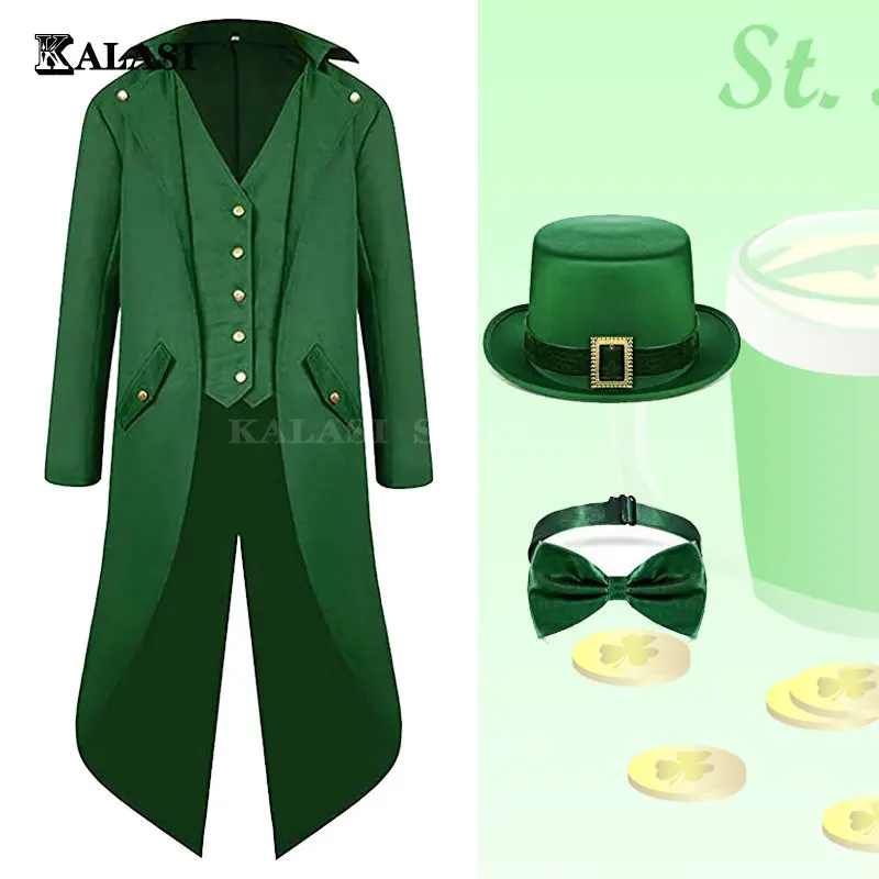 Saint Patrick's Day, Elf, Gothic, retro, steampunk, tail, coat, leprechaun hat, bow tie
Saint Patrick's Day, Elf, Gothic, retro, steampunk, tail, coat, leprechaun hat, bow tie
