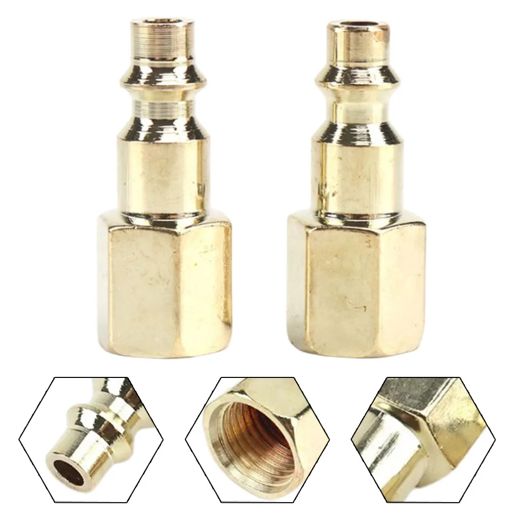 2pcs 1/4 NPT Air Grinder Line Hose Compressor Connectors Brass Female Quick Release Fitting Rust Corrosion Resistance
2pcs 1/4 NPT Air Grinder Line Hose Compressor Connectors Brass Female Quick Release Fitting Rust Corrosion Resistance