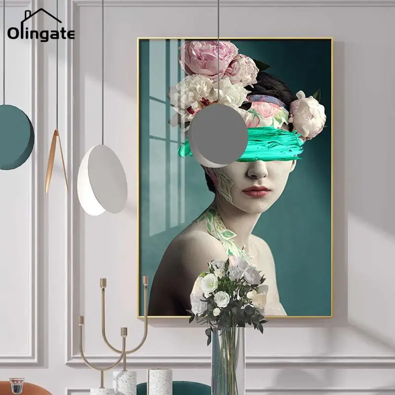 Flowers Classic Woman Abstract Portrait Canvas Painting Wall Art Print Poster Decorative Painting Living Room Home Decoration
Flowers Classic Woman Abstract Portrait Canvas Painting Wall Art Print Poster Decorative Painting Living Room Home Decoration
