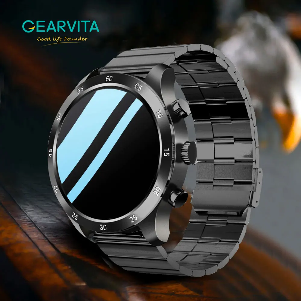 New Bluetooth Smart Watch 360*360 HD Screen Blood Pressure/Oxygen Music Fitness Tracker Business For Men Call Smartwatch
New Bluetooth Smart Watch 360*360 HD Screen Blood Pressure/Oxygen Music Fitness Tracker Business For Men Call Smartwatch