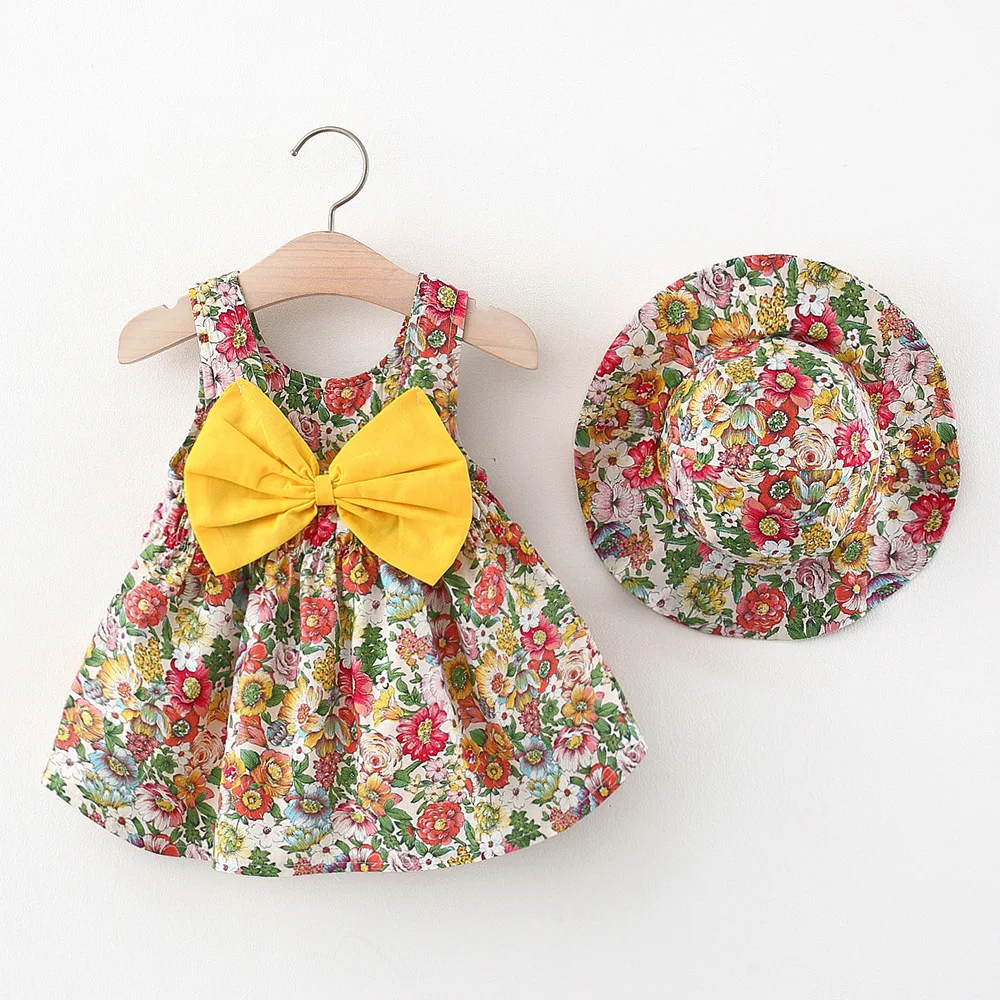 Toddler Baby Clothes Girl Dress with Hat New Summer Flower Vest Dresses Infant Fashion Party Costumes Outfits
Toddler Baby Clothes Girl Dress with Hat New Summer Flower Vest Dresses Infant Fashion Party Costumes Outfits