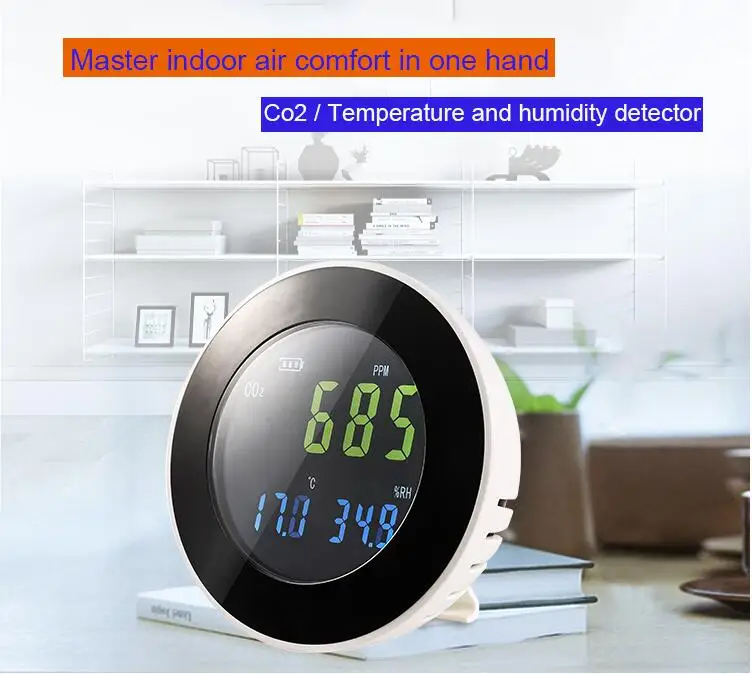 Europe market best selling HTI CO2 meter HT-501 carbon dioxide detector co2 meter air quality meter
Europe market best selling HTI CO2 meter HT-501 carbon dioxide detector co2 meter air quality meter