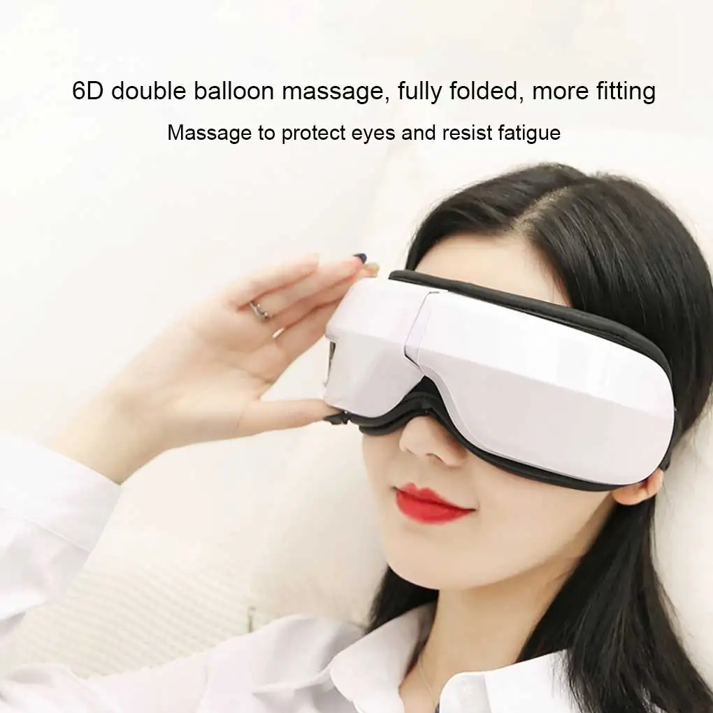 Eye Massager Electric Smart Vibration Hot Compress Fatigue Massage Portable Office Spa Relaxing Care Device Women
Eye Massager Electric Smart Vibration Hot Compress Fatigue Massage Portable Office Spa Relaxing Care Device Women