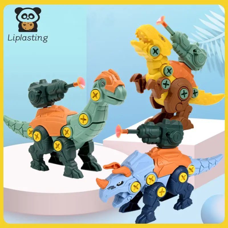 Sturdy Tyrannosaurus Rex Easter Creative Assembly Toy Non-toxic Children Gift Triceratops Missile Launch Dinosaur Egg Plastic
Sturdy Tyrannosaurus Rex Easter Creative Assembly Toy Non-toxic Children Gift Triceratops Missile Launch Dinosaur Egg Plastic