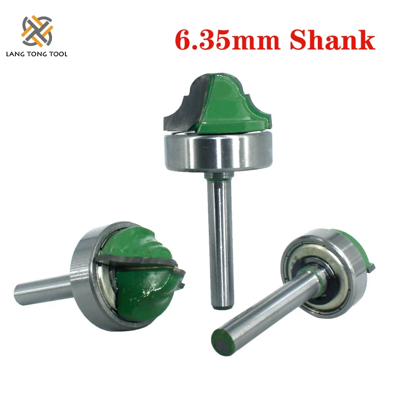 1Pc Set 6.35mm Shank Router Bit Bearing Double Roman Ogee Edging Milling Cutter For Wood Woodwork Line Knife Hobbing LT016 4Pc
1Pc Set 6.35mm Shank Router Bit Bearing Double Roman Ogee Edging Milling Cutter For Wood Woodwork Line Knife Hobbing LT016 4Pc