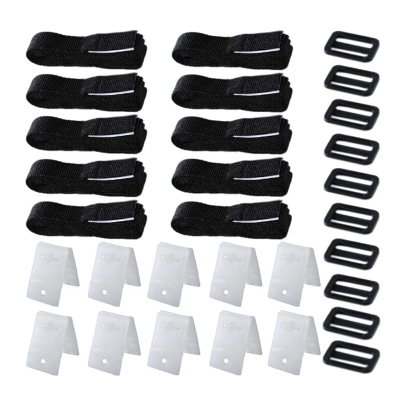 Pool Solar Cover Reel Attachment Kit,10 Set Solar Cover Reel Blanket Straps Kit For Universal In-Ground Swimming Pool
Pool Solar Cover Reel Attachment Kit,10 Set Solar Cover Reel Blanket Straps Kit For Universal In-Ground Swimming Pool