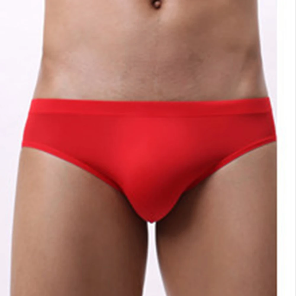 Men Briefs Sexy Gay Pouch Underwear Low-Rise Breathable Panties Seamless Comfort Ice Silk Pouch Swimwear Ultra-thin Underpants
Men Briefs Sexy Gay Pouch Underwear Low-Rise Breathable Panties Seamless Comfort Ice Silk Pouch Swimwear Ultra-thin Underpants