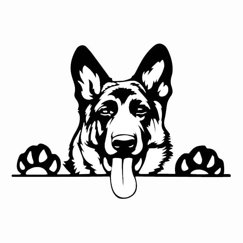16, 8x11.9cm funny German Shepherd vinyl car sticker, waterproof and sunscreen, covered with scratch PVC decals,,
16, 8x11.9cm funny German Shepherd vinyl car sticker, waterproof and sunscreen, covered with scratch PVC decals,,