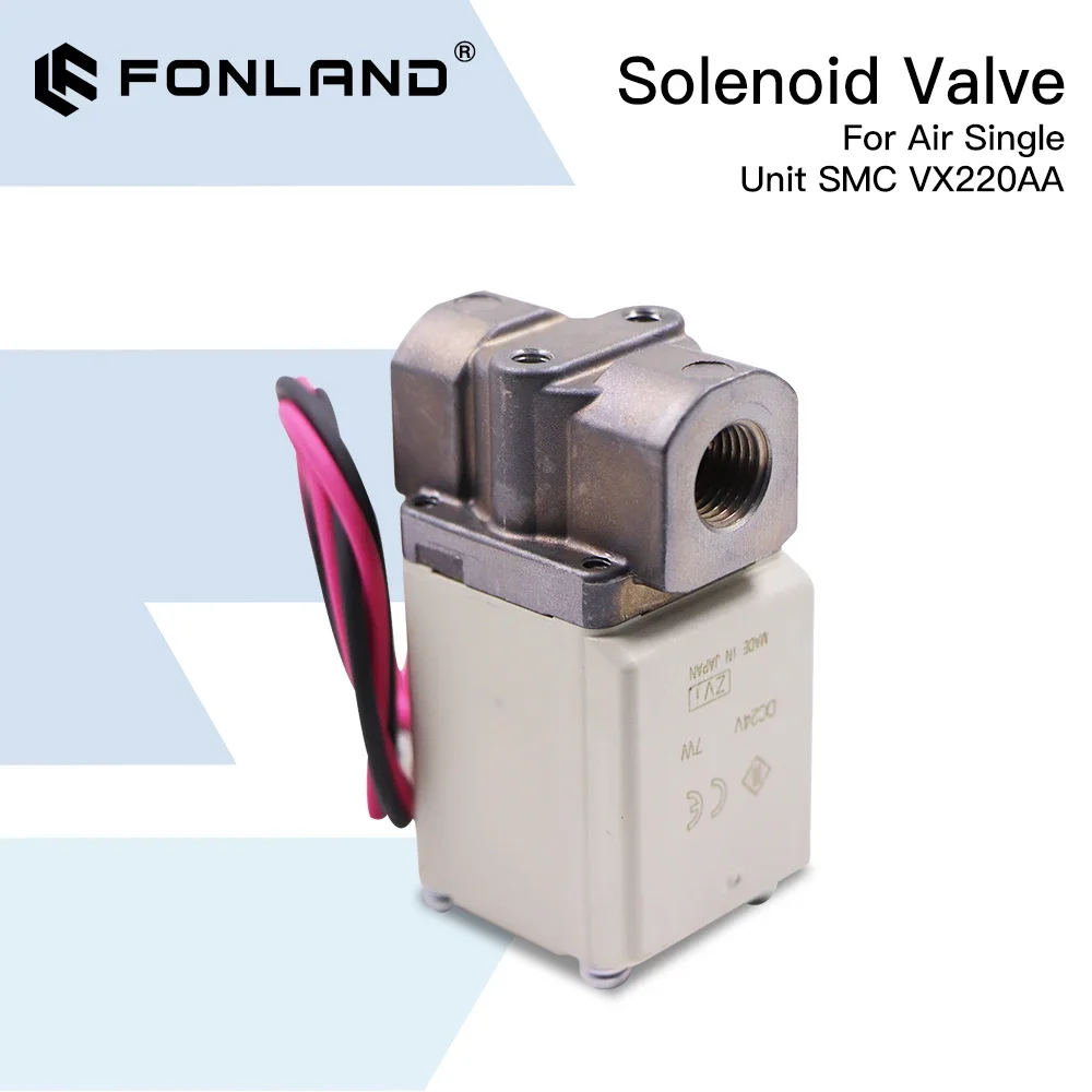 Электромагнитный клапан Fonland SMC VX220AA 24 В 220 В 1/4 BSP Прямой 2-поточный электромагнитный клапан для воздушного станка для лазерной резки с одним блоком
Электромагнитный клапан Fonland SMC VX220AA 24 В 220 В 1/4 BSP Прямой 2-поточный электромагнитный клапан для воздушного станка для лазерной резки с одним блоком