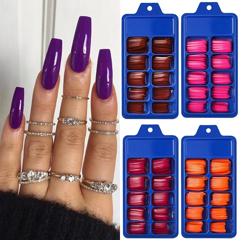 Candy Color Ballerina Full Cover False Nail Tips Matte Color Coffin Fake Nails Charms DIY Beauty Manicure Nails Extension
Candy Color Ballerina Full Cover False Nail Tips Matte Color Coffin Fake Nails Charms DIY Beauty Manicure Nails Extension