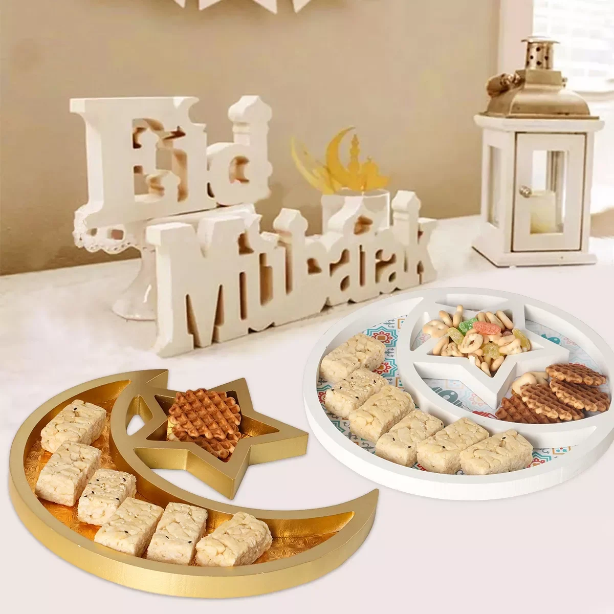 Moon Star Wooden Eid Mubarak Ramadan Decoration For Home Islamic Muslim Party Decor Ramadan Kareem Gifts Food Tray Eid Al Adha
Moon Star Wooden Eid Mubarak Ramadan Decoration For Home Islamic Muslim Party Decor Ramadan Kareem Gifts Food Tray Eid Al Adha