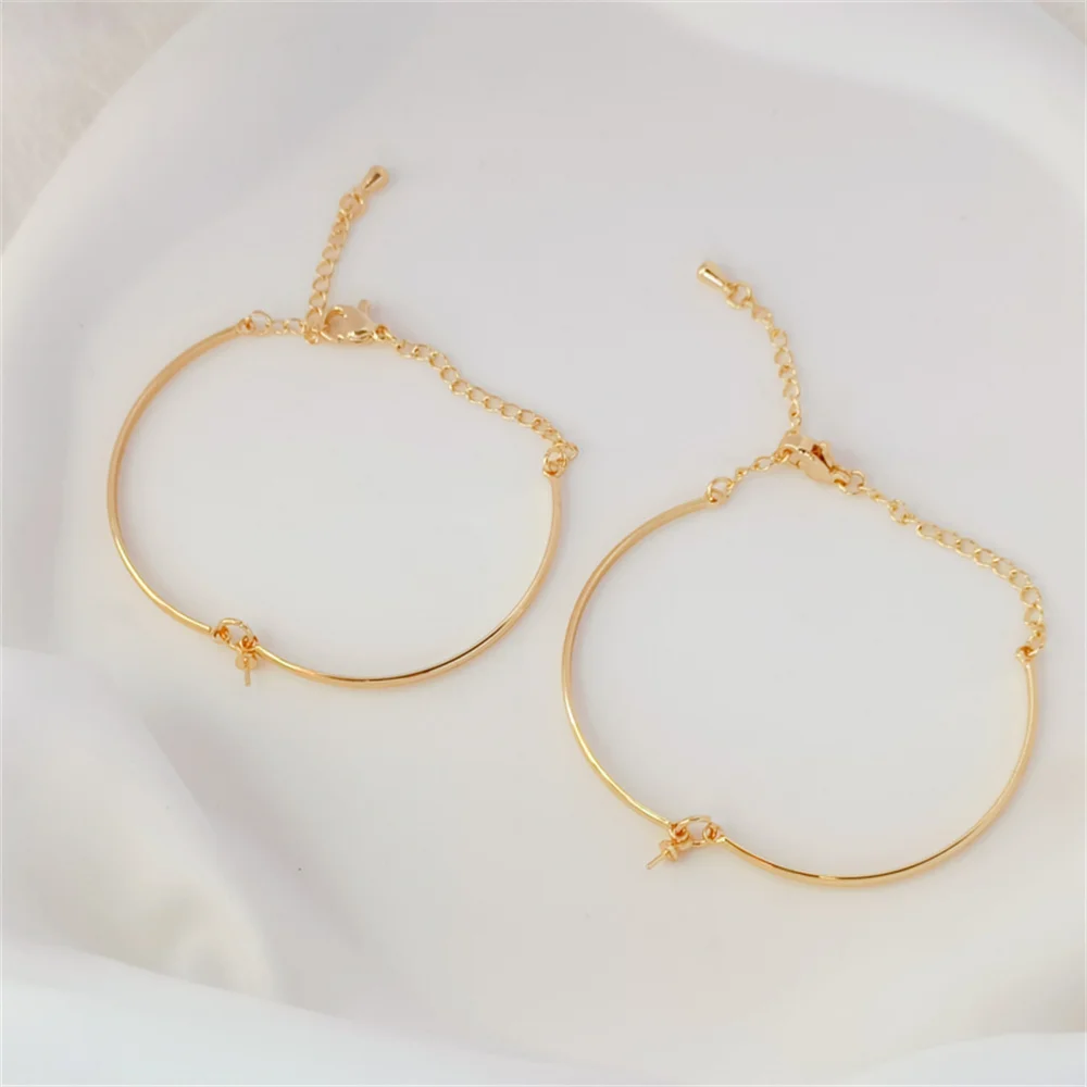 14K copper gold-plated bracelet bracelet with cover charm bracelet adjustable bracelet tail chain handmade DIY accessori
14K copper gold-plated bracelet bracelet with cover charm bracelet adjustable bracelet tail chain handmade DIY accessori