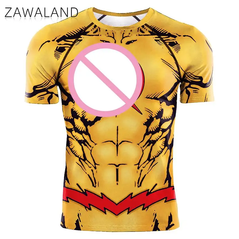 Zawaland Cosplay New Anime Comics T Shirt Men 3D Printed Compression Shirt Gym Sport Running Short Sleeve Tops Tees
Zawaland Cosplay New Anime Comics T Shirt Men 3D Printed Compression Shirt Gym Sport Running Short Sleeve Tops Tees