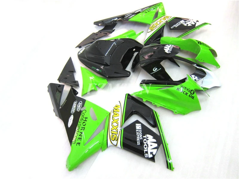 Fit For Kawasaki Ninja ZX-10R ZX10R 2004 2005 04 05 Motorcycle Bike Full Fairings Accessories Shell Custom Cool Black Green
Fit For Kawasaki Ninja ZX-10R ZX10R 2004 2005 04 05 Motorcycle Bike Full Fairings Accessories Shell Custom Cool Black Green