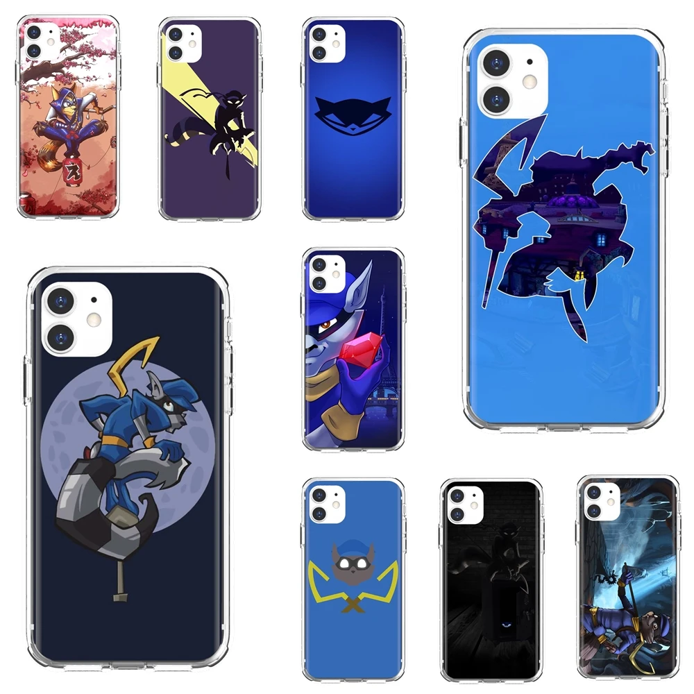 Soft Skin Cover For iPhone 10 11 12 13 Mini Pro 4S 5S SE 5C 6 6S 7 8 X XR XS Plus Max 2020 Sly Cooper blue
Soft Skin Cover For iPhone 10 11 12 13 Mini Pro 4S 5S SE 5C 6 6S 7 8 X XR XS Plus Max 2020 Sly Cooper blue