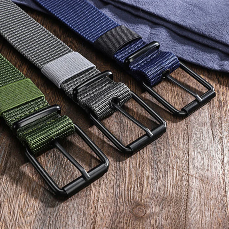 1 Pc New Men's Belt Military Ribbon Tactical Belt Fashion Casual Neutral Perforated Belt Fashion Solid Belt 
1 Pc New Men's Belt Military Ribbon Tactical Belt Fashion Casual Neutral Perforated Belt Fashion Solid Belt