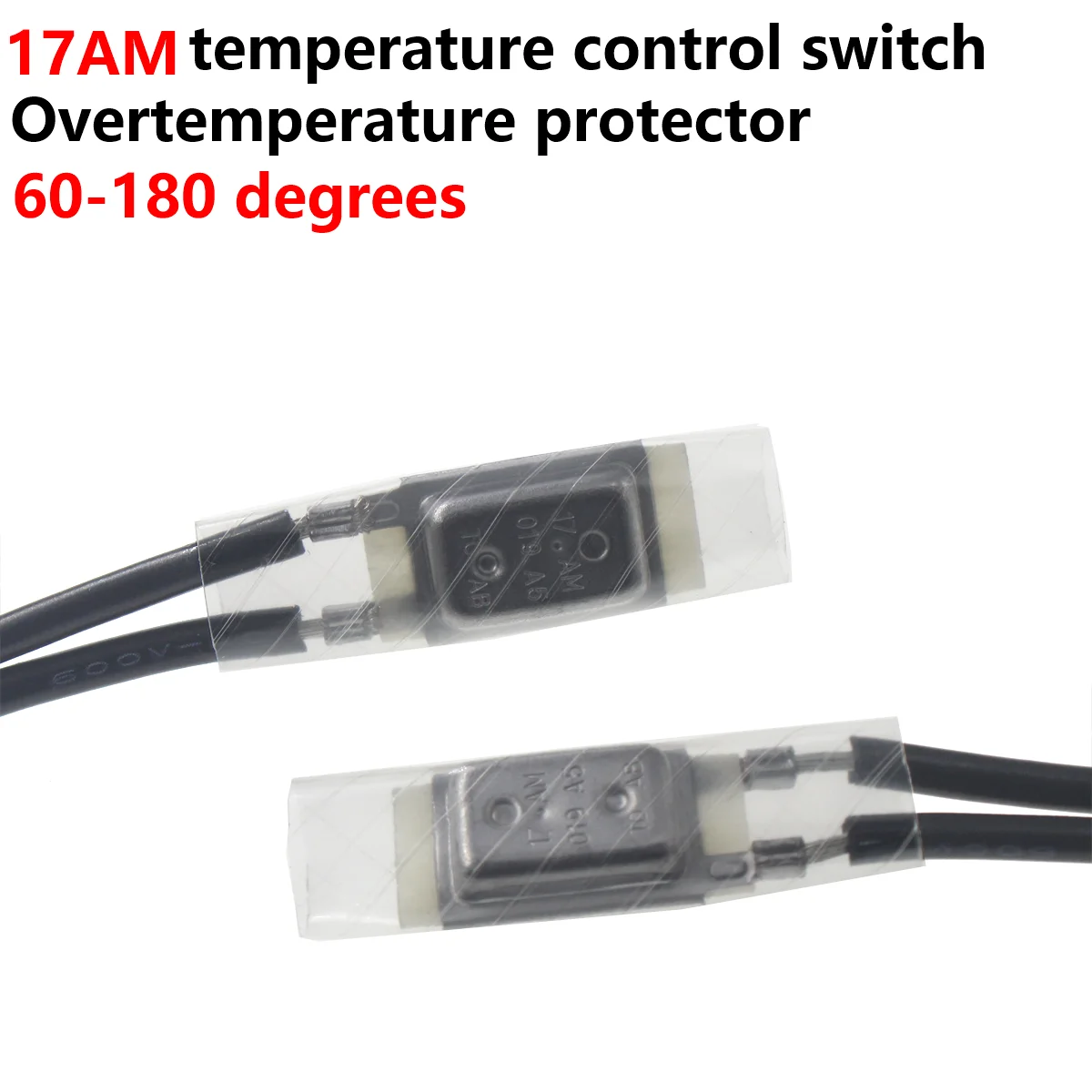 10 шт., тепловой защитник двигателя Hongqichip 17am019-031 60-160°C 
10 шт., тепловой защитник двигателя Hongqichip 17am019-031 60-160°C