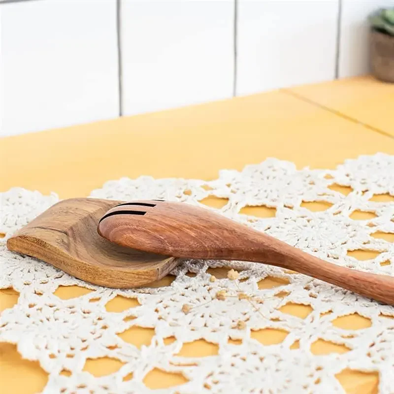Tableware Rest Holder Spoon Utensil Kitchen Wooden Ladle Rack Cooking Spatula Stand Tongs Wood Stovetop Fork Counterheat
Tableware Rest Holder Spoon Utensil Kitchen Wooden Ladle Rack Cooking Spatula Stand Tongs Wood Stovetop Fork Counterheat