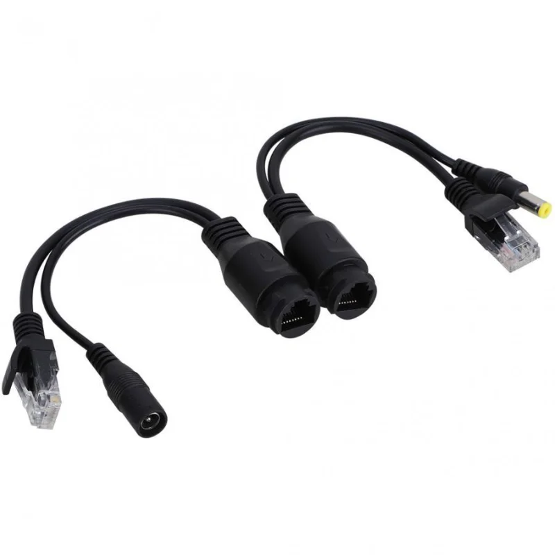 Hot POE Cable Passive Power Over Ethernet Adapter Cable POE Splitter Injector Power Supply Module 12-48v for IP Camera
Hot POE Cable Passive Power Over Ethernet Adapter Cable POE Splitter Injector Power Supply Module 12-48v for IP Camera