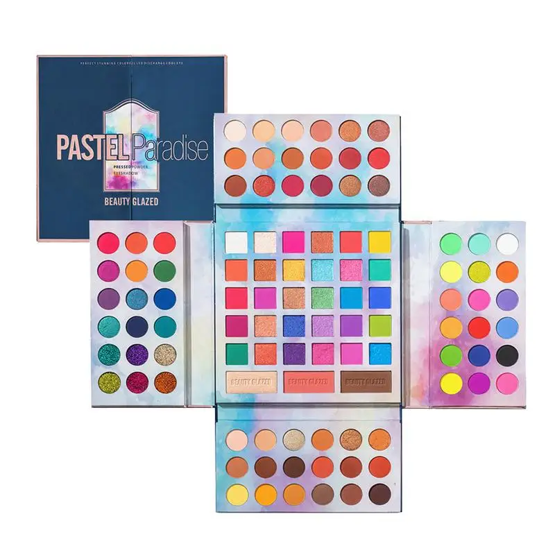 105 Color Rainbow Eyeshadow Palette Colorful Glitter Matte Powder Makeup With Blush Powder All InSet Makeup Gift Set
105 Color Rainbow Eyeshadow Palette Colorful Glitter Matte Powder Makeup With Blush Powder All InSet Makeup Gift Set