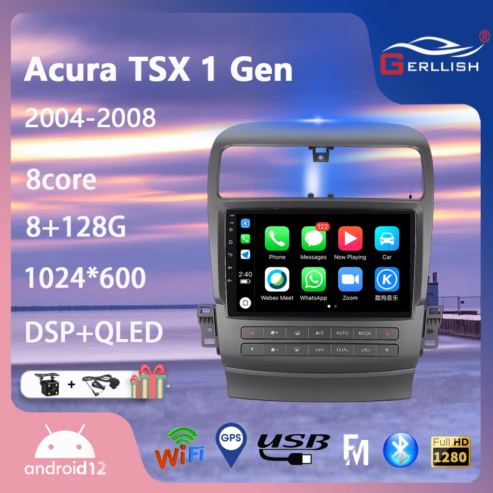 Android для Acura TSX 2004-2008 автомобильное радио, мультимедийный видеоплеер, навигация, стерео, GPS, без 2din dvd
Android для Acura TSX 2004-2008 автомобильное радио, мультимедийный видеоплеер, навигация, стерео, GPS, без 2din dvd