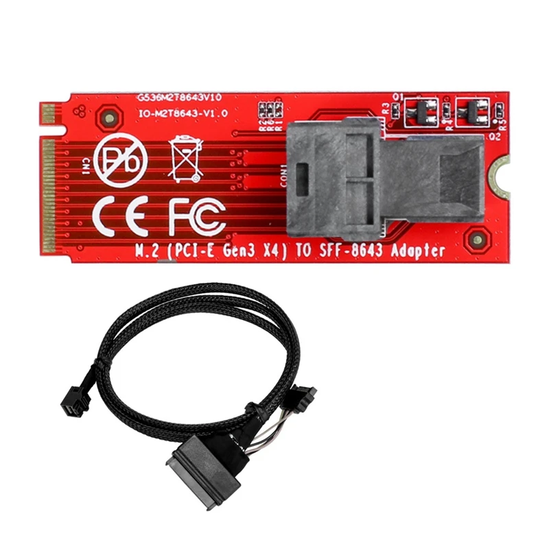 M.2 Pcie 4.0 Gen4 X4 To SFF-8643 Adapter Card For Nvme Memory U.2 SSD The Speed Can Arrive More Than 7000MB/S
M.2 Pcie 4.0 Gen4 X4 To SFF-8643 Adapter Card For Nvme Memory U.2 SSD The Speed Can Arrive More Than 7000MB/S