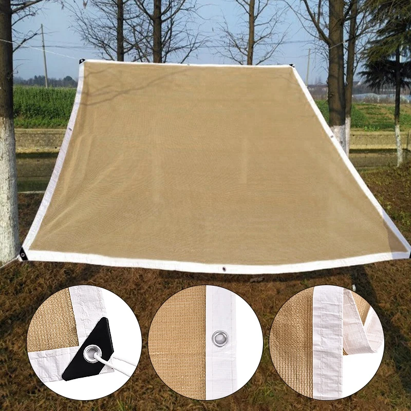 Outdoor Sunshade Net Square Shade Sail Windproof Sail Awning Camping Anti-UV Rectangle Sunshade Garden Patio Pool Shade Sail
Outdoor Sunshade Net Square Shade Sail Windproof Sail Awning Camping Anti-UV Rectangle Sunshade Garden Patio Pool Shade Sail