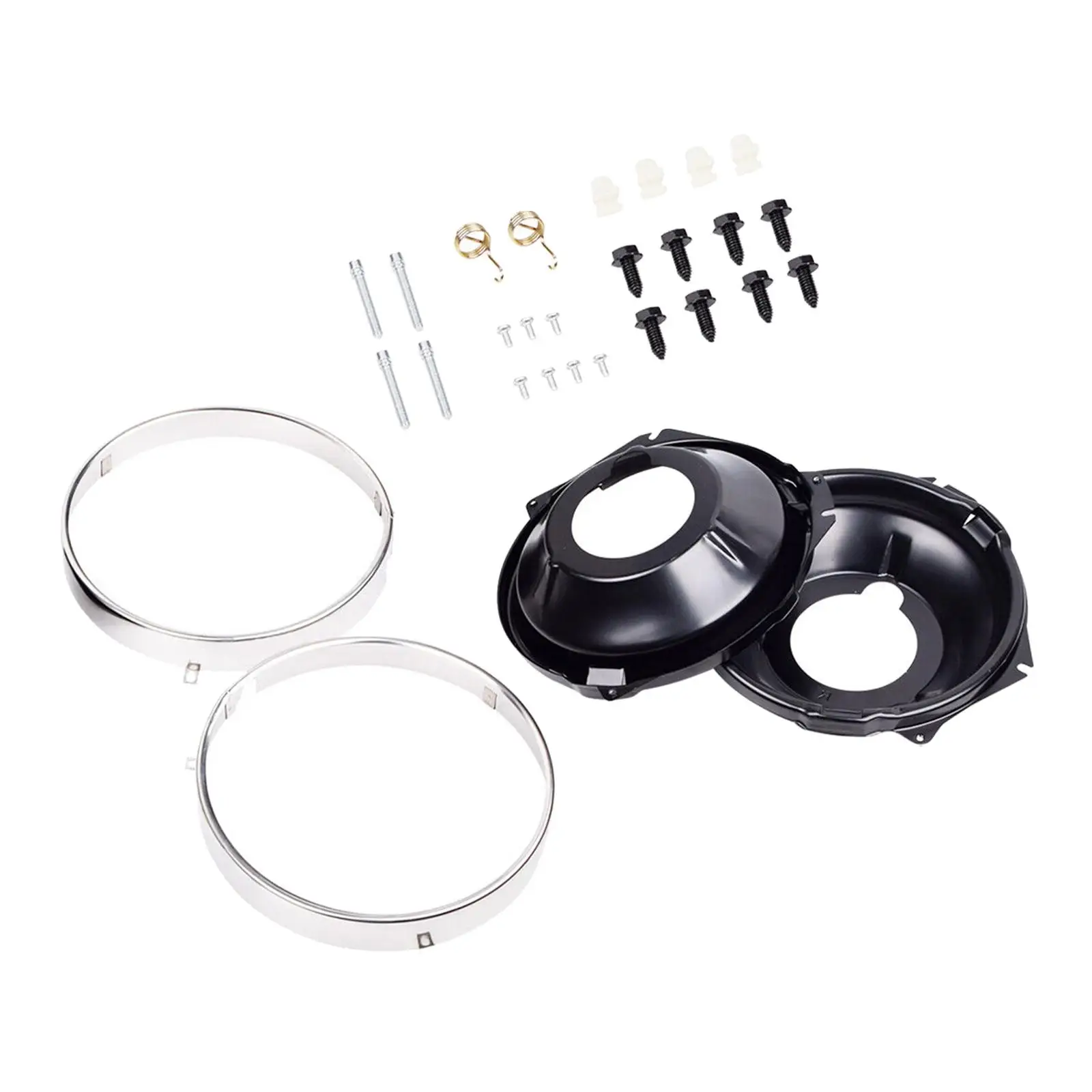 28Pcs Headlamp Retaining Ring Mounting Bucket Durable Premium High Performance Stainless Steel for Chevrolet Nova 1969-1970
28Pcs Headlamp Retaining Ring Mounting Bucket Durable Premium High Performance Stainless Steel for Chevrolet Nova 1969-1970