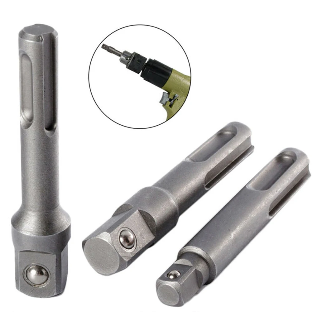 3pcs SDS Round Shank Socket Driver Extension Adapter 1/2” 3/8” 1/4” For Electric Screwdrivers Drills Chuck Fitting Drills
3pcs SDS Round Shank Socket Driver Extension Adapter 1/2” 3/8” 1/4” For Electric Screwdrivers Drills Chuck Fitting Drills