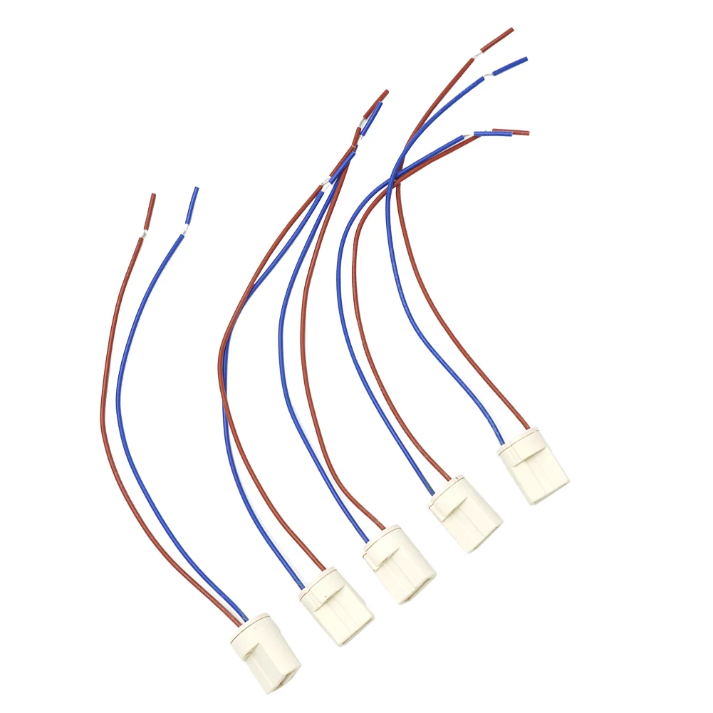 G9 Lamp Holder Light Pre-installed Cables Socket Solid Ceramic 10cm Supply Line 14cm 18mm Base 2A/250V Durable And Practical
G9 Lamp Holder Light Pre-installed Cables Socket Solid Ceramic 10cm Supply Line 14cm 18mm Base 2A/250V Durable And Practical