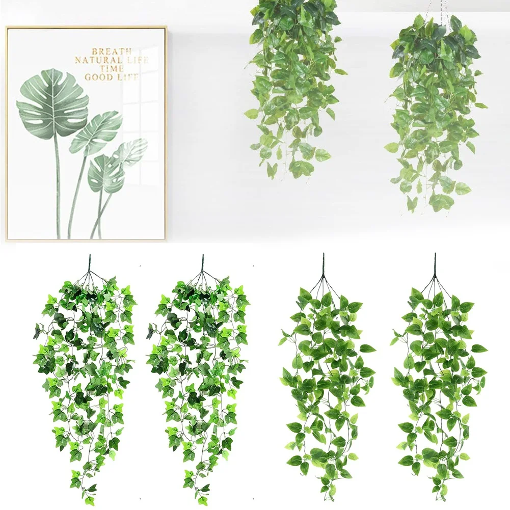 2 Strands Artificial Vine 3.6FT Plastic Leaves Ivy Garland Fake Greenery Hanging Plants Decoration for Bedroom Wedding Party
2 Strands Artificial Vine 3.6FT Plastic Leaves Ivy Garland Fake Greenery Hanging Plants Decoration for Bedroom Wedding Party