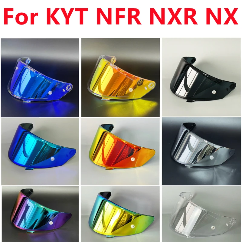 Helmet Visor for KYT NFR NX NXR Helmet Shield Uv Protection Faceshield Windproof Capacete Para Moto Visera Accessories Parts
Helmet Visor for KYT NFR NX NXR Helmet Shield Uv Protection Faceshield Windproof Capacete Para Moto Visera Accessories Parts