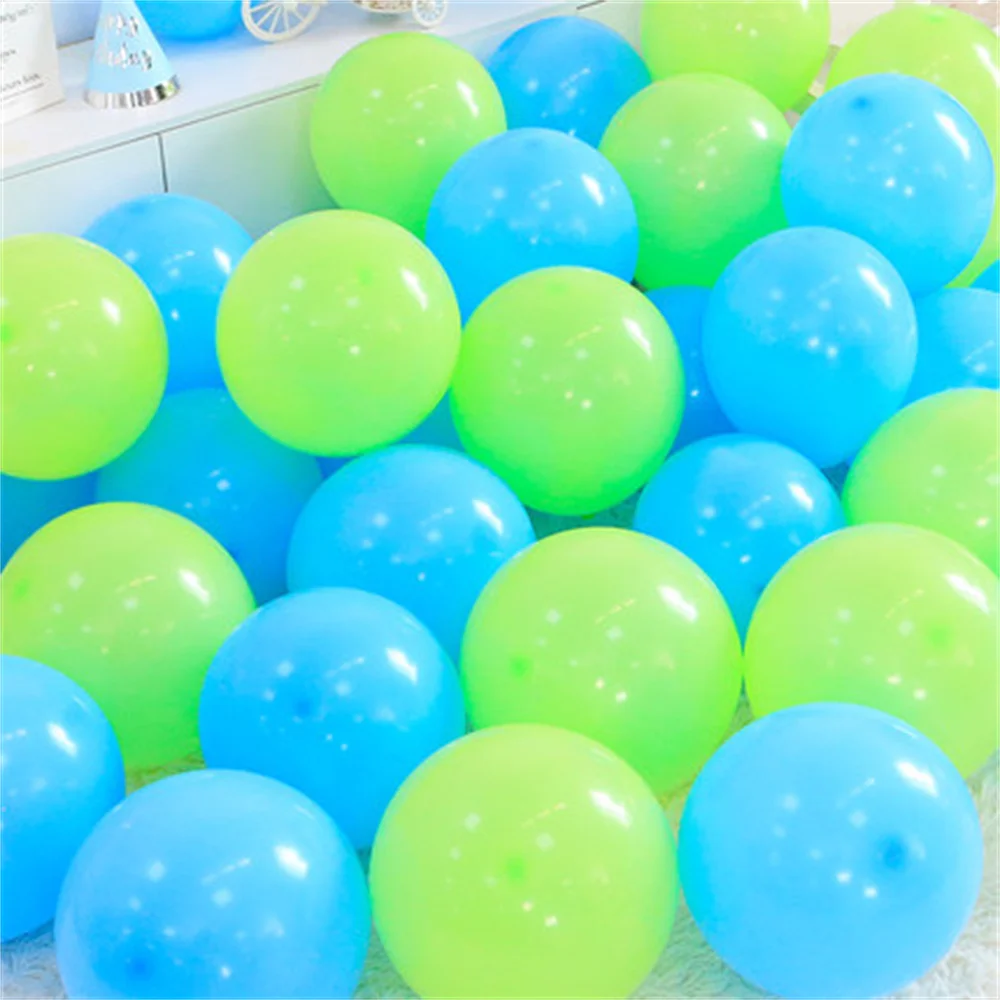 20Pcs 10inch Thicken Glossy Latex Balloons Blue Green White Balloon for Wedding Birthday Party Decoration Baby Shower Globos
20Pcs 10inch Thicken Glossy Latex Balloons Blue Green White Balloon for Wedding Birthday Party Decoration Baby Shower Globos