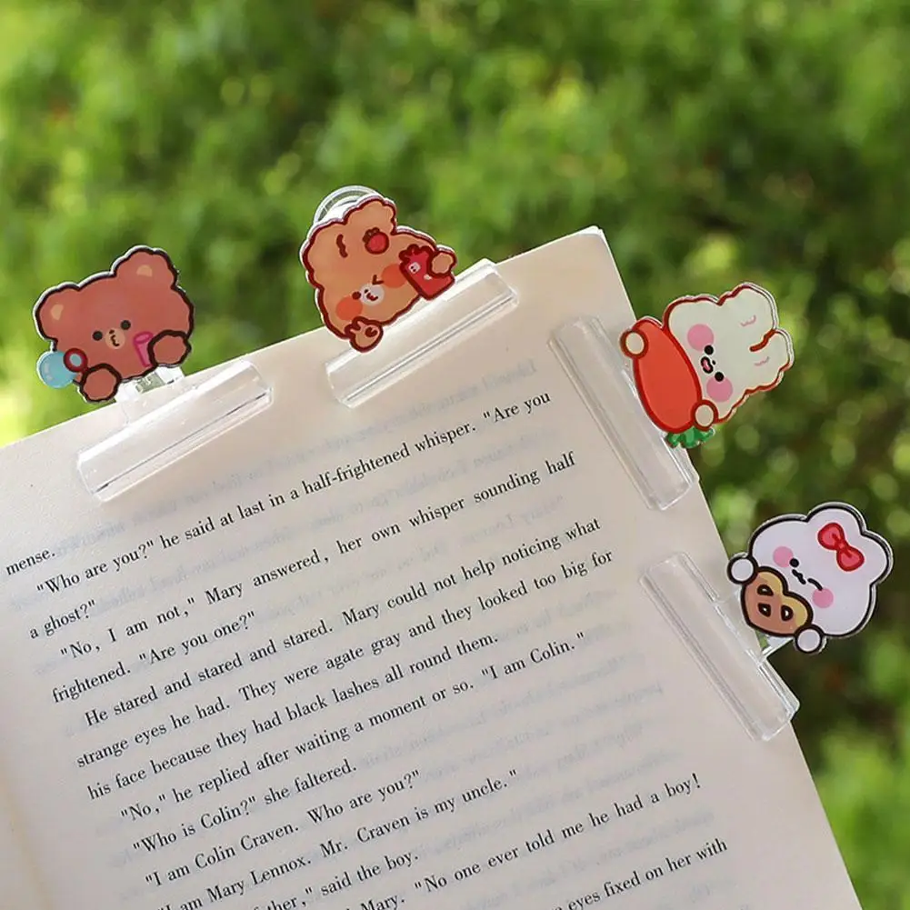 Cute Cartoon Acrylic Clip Bookmark Binder Office Accessories Patchwork School Cute Paper Supplies Stationery Clips Clip Sup P5T5
Cute Cartoon Acrylic Clip Bookmark Binder Office Accessories Patchwork School Cute Paper Supplies Stationery Clips Clip Sup P5T5